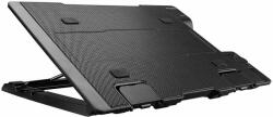 Zalman ZM-NS2000 Notebook Cooler Stand 17 - охлаждаща ергономична  оставка за Mac и  реносими ком ютри до 17 инча (черен)