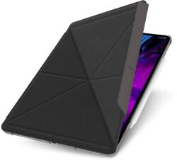Moshi VersaCover Case - калъф и поставка за iPad Pro 12.9 (2020), iPad Pro 12.9 (2018) (черен)