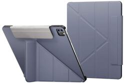 SwitchEasy Origami Case - полиуретанов кейс и поставка за iPad Pro 11 M1 (2021), iPad Pro 11 (2020), iPad Pro 11 (2018), iPad Air 4 (2020) (син)
