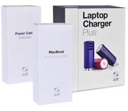 Zolt Laptop Charger Plus К3 - изключително компактно и лесно преносимо захранване за лаптопи и мобилни устройства (с US стандарт, USB удължител и MagSafe адап