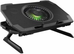 GENESIS Laptop Cooling Pad Oxid 260 - охлаждаща ергономична поставка за Mac и преносими компютри до 17.3 инча (черен) - azo - 99,00 лв