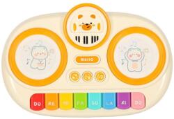 Raya Toys Pian pentru bebeluși cu tobe - Urs (503126123)