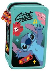 St. Majewski Penar cu accesorii St. Majewski Stitch - Mint Aloha, 3 fermoare (5903235683619) Penar