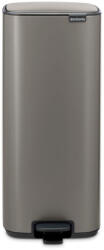 Brabantia Cos de gunoi Brabantia Bo Pedal 1010129, 30 l, Inchidere usoara, Baza antiderapanta, Gri (1010129) Cos de gunoi