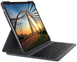 Logitech Slim Keyboard Folio Pro - безжична клавиатура, кейс и поставка за iPad Pro 11 M2 (2022), iPad Pro 11 M1 (2021), iPad Pro 11 (2020), iPad Pro 11 (2018) (черен)