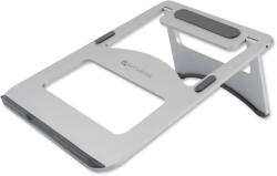 4smarts Aluminum Stand - преносима алуминиева поставка за MacBook и лаптопи (сребрист)