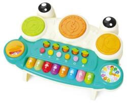 Raya Toys Pian de jucărie pentru bebeluși Raya Toys - Broscuță, verde (503126105)