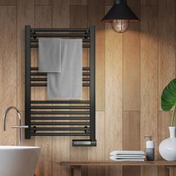 Cecotec Ready Warm 9100 elektromos fürdőszobai fűtőtest/radiátor, állítható hőmérséklet 10°C - 35°C, törölközőtartó, 3 üzemmód: Comfort/Eco/Open Window, IP24 védettségi osztály, heti programo