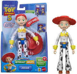 Toy Story 5, Jessie, figurina vorbitoare interactiva, scara 18 cm Figurina
