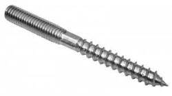 Uncanny Brand Zinc-plated double-thread 8.0*120mm 100pcs