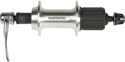 Shimano Tourney FH-TX800 trekking hátsó kerékagy kazettás lánckeréksorhoz, 36H, gyorszáras, ezüst színű, OEM kiszerelés