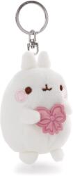 NICI NICI, Molang a nyuszi masnival plüss kulcstartó, 8 cm (62770)
