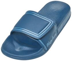 Playshoes papuci pentru băieți cu velcro albastru marin/albastru închis (14C525)