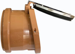 Capricorn Clapeta de sens pentru canalizare de capat 160 mm (41689307519)