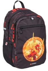 LEGO® Rucsac, cu două compartimente, LEGO „Ninjago Dragon Energy, negru, cu model