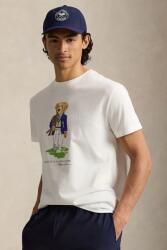 Ralph Lauren tricou pentru bărbați din bumbac Wimbledon PPY2-TSM0ZG_00X (710B16069)