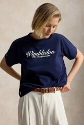Ralph Lauren tricou pentru femei din bumbac Wimbledon PPY2-TSD1RJ_59X (211B16031)