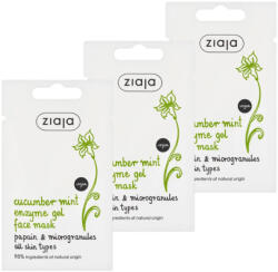 Ziaja uborka-menta enzimes gél arcmaszk minden bőrtípusra (3x7 ml)