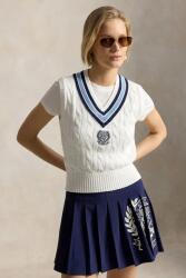 Ralph Lauren vestă pentru femei din bumbac Wimbledon PPY2-SWD0LS_01X (211B15808)