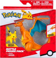 Jazwares Pokémon Battle Figure Pack - Charizard and Pikachu Figurina