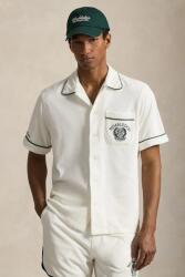 Ralph Lauren cămașă pentru bărbați din bumbac Wimbledon PPY2-KDM0D0_00X (710B16079)