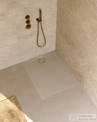 RIHO Purite NUVIA 100x80 zuhanytálca, Pebble Grey D009003106 (D009003106)