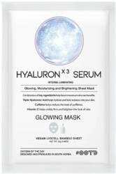 Ootd Beauty Triple Hyaluron Serum Glowing Mask - Mască Intens Hidratantă pentru Față 1buc/25g Masca de fata