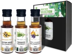 Formanek Vineg'art - Great Taste Selection - Prémium Díjnyertes Ecetválogatás, 3x100ml - egeszsegbolt
