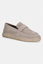 Calvin Klein férfi velúr espadrille ESPADRILLE LOAFER BAND SU - bézs Férfi 42