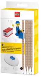 LEGO® Grafitceruza szett, HB, hegyezővel, radírral, mini figurával, LEGO (53708) - nyomtassingyen