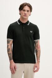 Fred Perry pamut póló - zöld XL