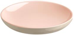 Emile henry (Франция) Керамична чиния emile henry salad plate салатена - цвят розово и екрю (eh 8920-r4)