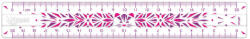 Maped Study Unbreakable Fancy vonalzó, műanyag, törhetetlen, 20 cm, vegyes színek (IMA245401)