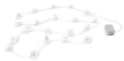 Tchibo - Kültéri LED-es égősor, 20 virág égővel