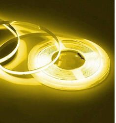 CONLIGHT COB LED szalag 480LED/m 12V 11W 8mm IP65 SÁRGA (CON 782 2616)