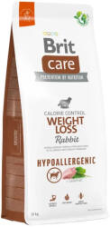 Brit Care Dog Hypoallergenic Weight Loss Rabbit & Rice kutyatáp 1kg (BC172223)