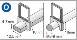 Novus tűzőkapcsok Ø 10 mm 350 db