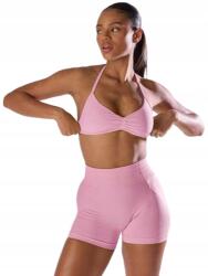 Shein Rózsaszín Sportmelltartó Sima Kosarak S 1JH (3432423)