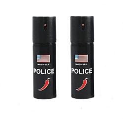 DEPOX Set 2 bucati Spray paralizant chili USA Police, DEPOX®, 60 ml (1183)