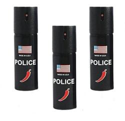 DEPOX Set 3 bucati Spray paralizant chili USA Police, DEPOX®, 60 ml (1184)