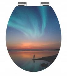 SCHÜTTE WC-ülőke Schütte Polar Lights Mdf Hg, Soft Close (80548)