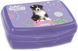 Ars Una Uzsonnás doboz ARS UNA Cute Animals-Aussie műanyag BPA mentes 165x135x60 mm (52545283) - fotoland
