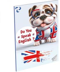 T-Creativ szótár füzet - A4 - Do you Speak English? - bulldog kutyás (TC26-A16011082-944370-9KUTYAS)