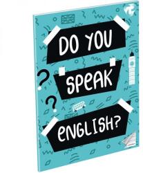 T-Creativ szótár füzet - A4 - Do you Speak English? - türkiz (TC26-A16011082-944370-4TURKIZ)
