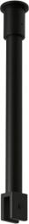 Cerano - Onyx zuhanytartó - kerek - mennyezetre szerelhető - matt fekete - 40 cm (CER-476792)