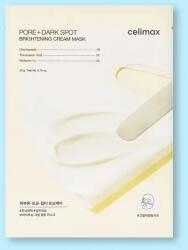Celimax Bőrélénkítő krémes maszk Pore + Dark Spot Brightening Cream Mask - 20 g / 1 db