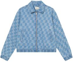 DEDICATED Дамско ежедневно яке DEDICATED Women's Jacket Sunna Denim Casual jacket - Denim Pepita Cats Light Blue (103-2441-0314)
