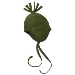Engel Зимна шапка (beanie) Engel Baby Hat, Wool Fleece Beanie - Schilf Melange - размер 86/92 (EU) (204-4079-1112)