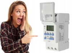 Orno Elektronikus Időprogramozó Időzítő Sín Din (OR-PRE-414)