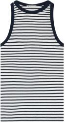 KnowledgeCotton Apparel Дамски топ Knowledgecotton apparel Women's Racer Rib Top - Navy (916-4448-0612)